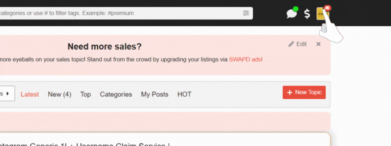 Start Listing Swapd 1