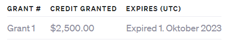 openai credits